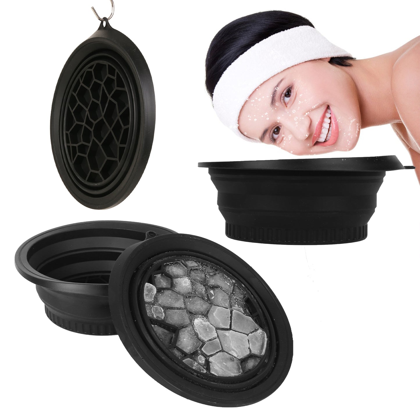 ICE FACE BATH BOWL FOR DEEP CLEANSING AND TIGHTENING SKIN
